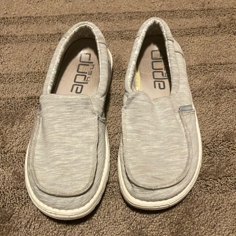 Hey Dude Misty- women’s size 8, grey